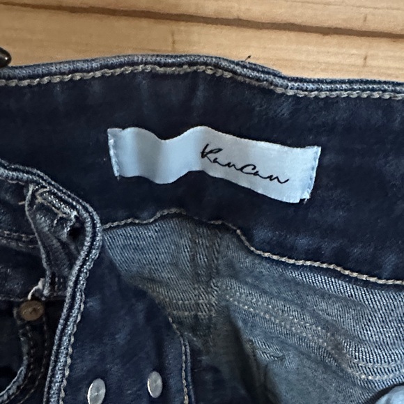 Dark Blue Kancan Denim Jeans - Picture 2 of 4